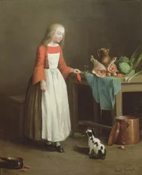 La servante de cuisine